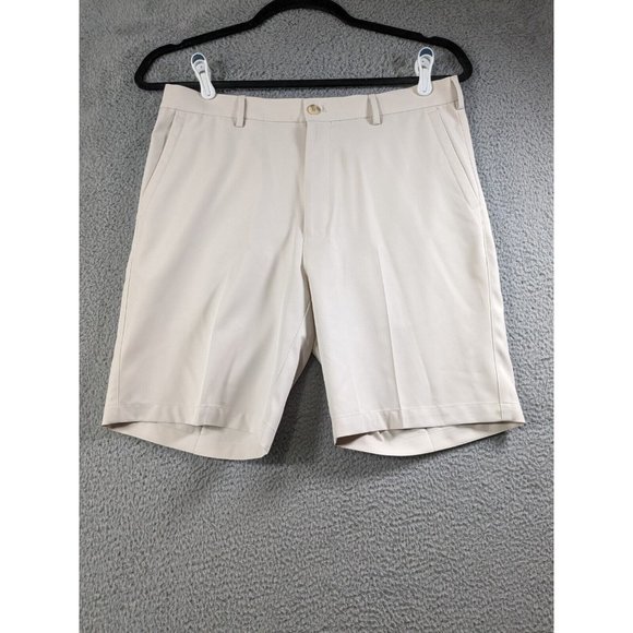Peter Millar Other - Peter Millar Shorts Mens 36 Crown Sport Salem High Drape Ivory